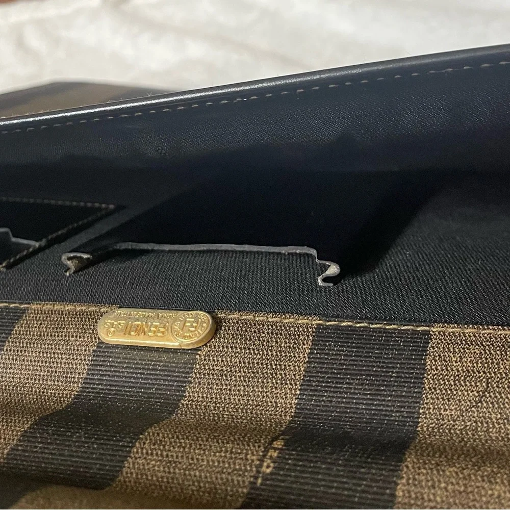 Fendi Pequin Briefcase